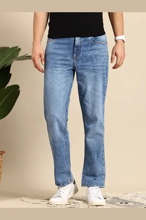 Mast & Harbour Men Stretchable Straight Fit Jeans