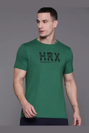 HRX Men Brand Logo Printed T-shirt