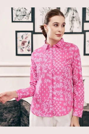 Moda Rapido Women Floral Opaque Printed Casual Shirt