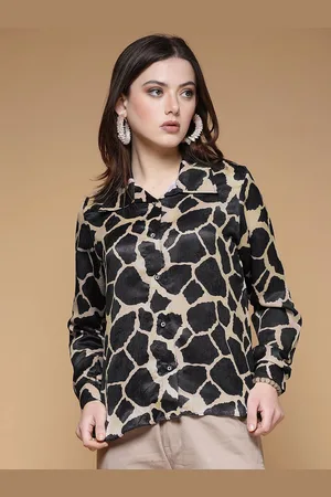 Moda Rapido Women Opaque Printed Casual Shirt
