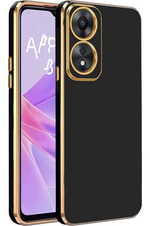 Karwan Oppo A78 Electroplated Phone Back Case