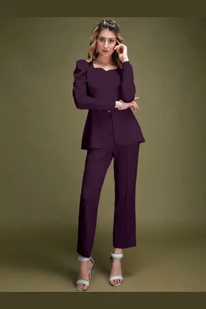 Corsica Long Sleeves Top With Trouser Co-Ords