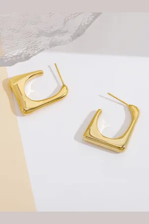FIMBUL Square Hoop Earrings