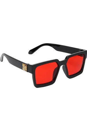 GARTH Unisex Square Sunglasses with UV Protected Lens