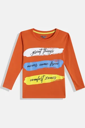 Eteenz Boys Printed Premium Cotton T-shirt