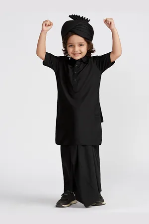 Vastramay Boys Regular Kurta with Dhoti Pants