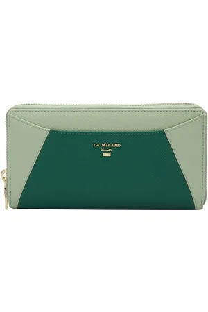 Da Milano Women Leather Zip Around Wallet