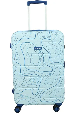 Novex Unisex Printed Hard-Sided Large Trolley Suitcase