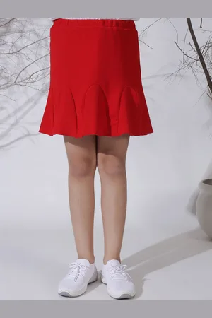 NEUDIS Girls A-line Above Knee Skirt