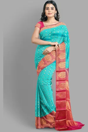The Chennai Silks Woven Design Zari Art Silk Ilkal Saree