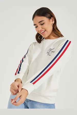 Styli Women Typography Printed Sweatshirt