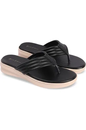 Mast & Harbour Women Open Toe Flats