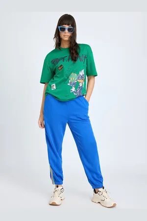 FREAKINS Donald Duck Printed Oversized T-shirt
