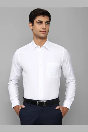 Louis Philippe Men Slim Fit Cotton Formal Shirt