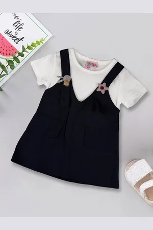 Kids On Board Infants Cotton A-Line Dress