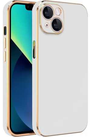Karwan Electroplated Chrome iPhone 14 Plus 6D Back Cover