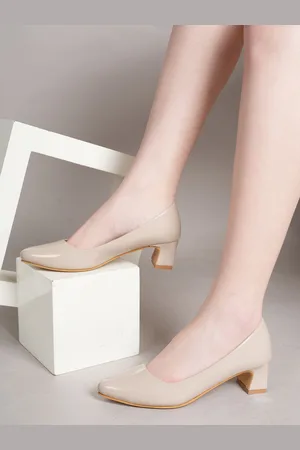 LAVIE Party Women Solid Block Pumps