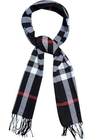Zacharias Unisex Checked Acrylic Mufflers