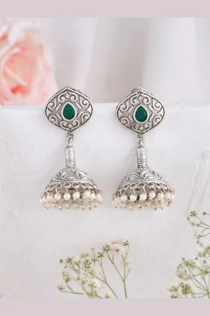 Dastoor Contemporary Jhumkas Earrings