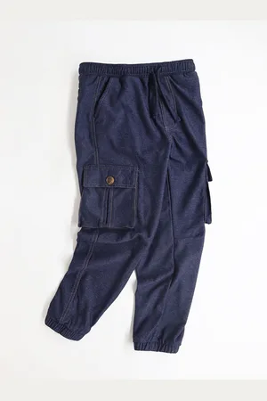 Cherry Crumble Boys Loose Fit Cotton Joggers