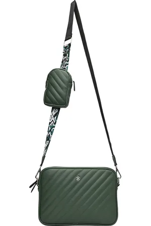 Horra Textured PU Structured Shoulder Bag with Quilted