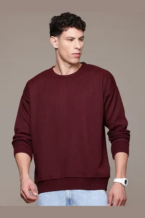 Roadster Self Striped Pullover