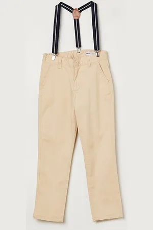 Lifestyle Boys Mid-Rise Flat-Front Trousers