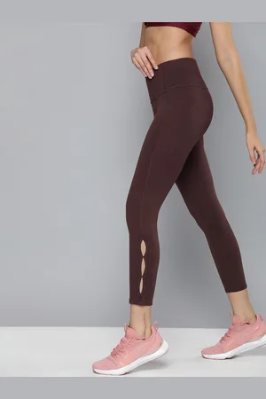 Skechers Women High Waist Gostretch Brushed Tights With a Slit
