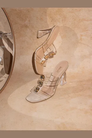 Inc 5 Ethnic High-Top Block Sandals