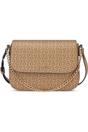 Guess Printed Structured Shoulder Bag