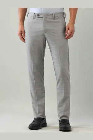 Arrow Men Checked Classic Trousers