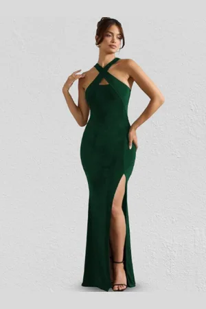 Moda Rapido Crepe Maxi Dress