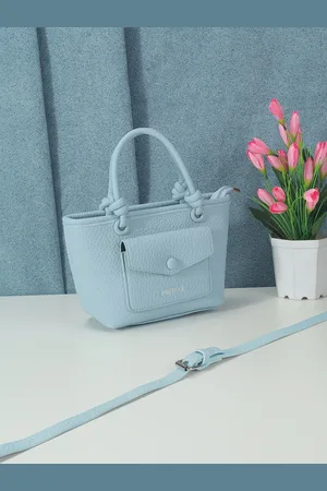 Metro Women Textured Structured Handheld Bag