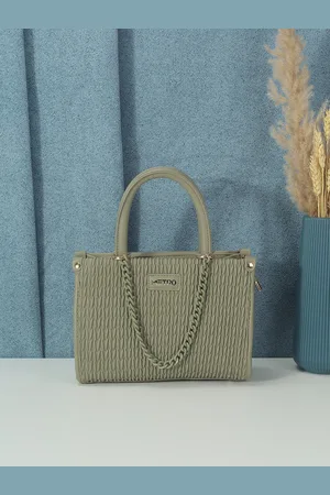 Metro PU Oversized Shopper Satchel