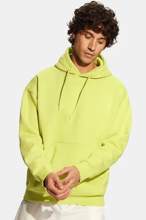 The Souled Store Men Yellow Hoodies
