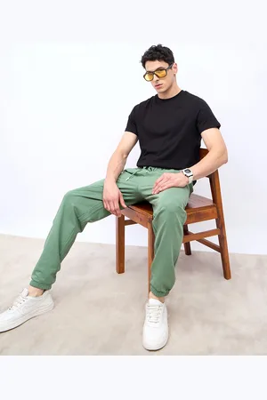 Styli Men Minimal Print Oversized Fit Jogger