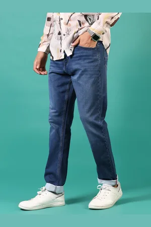 V-Mart Men Regular Fit Mid-Rise Light Fade Cotton Jeans