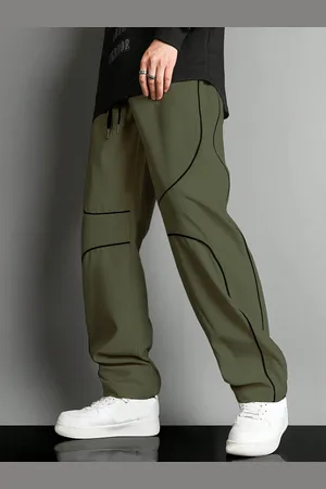 NOBERO Men Straight Fit Joggers