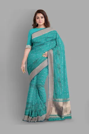 The Chennai Silks Ethnic Motifs Zari Sambalpuri Saree
