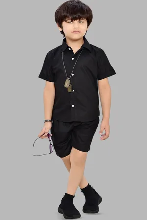 BAESD Unisex Kids Shirt with Shorts
