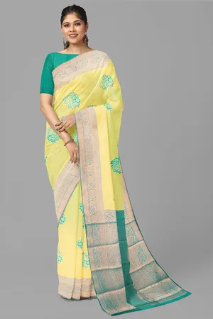The Chennai Silks Ethnic Motifs Art Silk Ilkal Saree