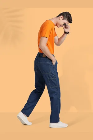 Bene Kleed Men Relaxed Fit Carpenter Style Pure Cotton Jeans