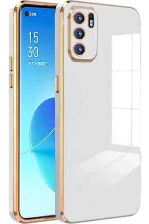 Karwan Electroplated Chrome 6D Oppo RENO 6 Phone Back Case