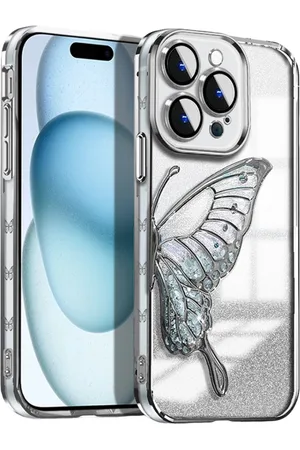 Karwan Butterfly Design iPhone 14 Pro Max Mobile Back Case