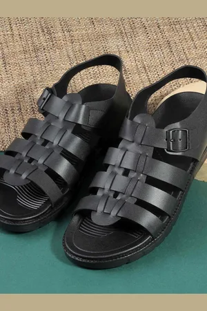 Metro Men Leather Comfort Sandals