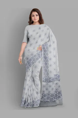 The Chennai Silks Floral Fusion Sambalpuri Saree