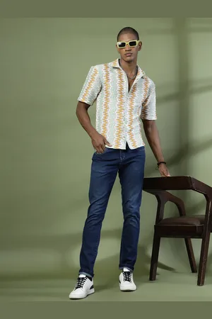 Rigo Men Comfort Printed Casual Shirt