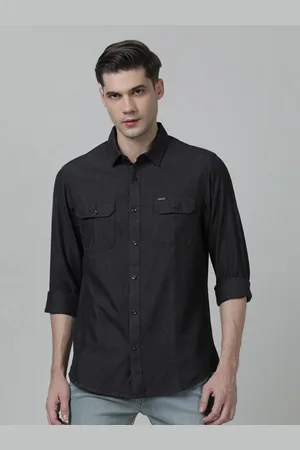 Crocodile Men Comfort Casual Cotton Shirt