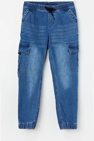 Lifestyle Boys Mid-Rise Clean Look Light Fade Stretchable Jeans