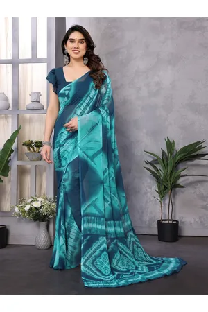 Moda Rapido Tie and Dye Pure Georgette Saree